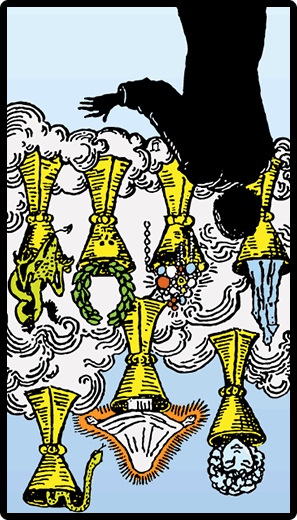 Seven of Cups (Reverse)